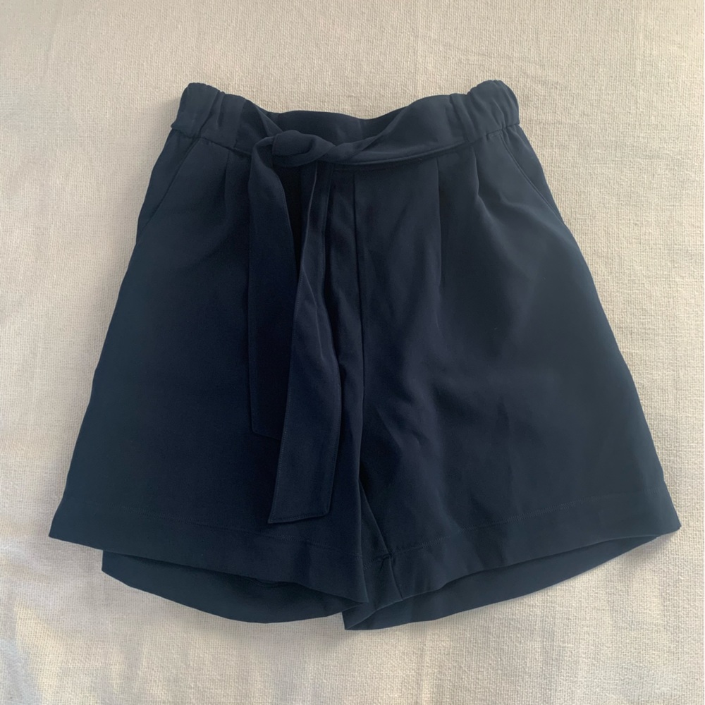 Navy Lululemon shorts